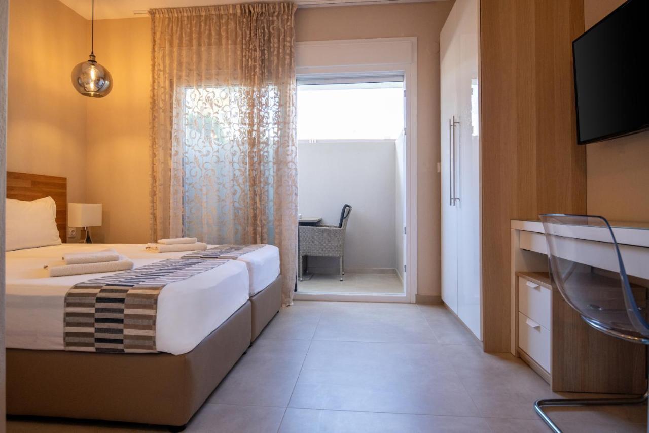 Sithonia Suites Luxury 2 Beds Studio, Semi-Ground Floor 尼基季 外观 照片